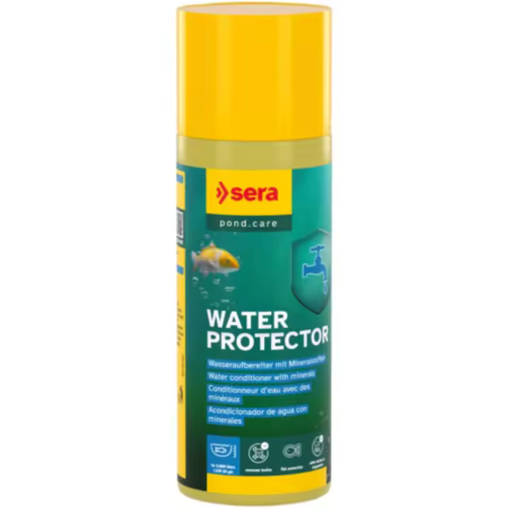 Sera Pond Water Protector - Acondicionador de Agua con Minerales para Peces - 1