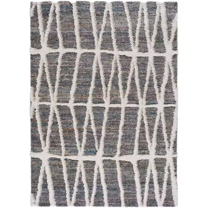 ATTICGO Alfombra de Interior Estilo Geométrico en Multicolor - Farah 80274 | 60x120, 120x170, 160x230 cm - 1
