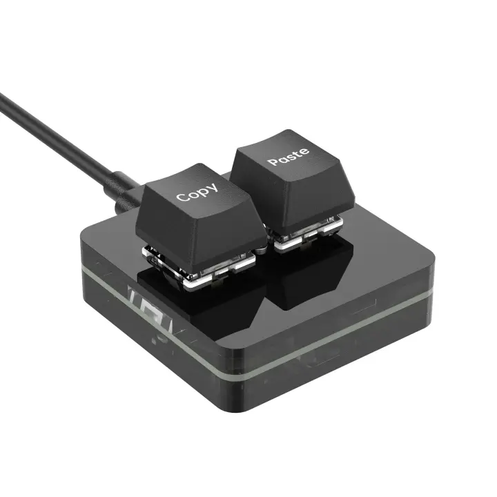 Teclado Mini USB-C Personalizado Con LED RGB Y Macro Programables Teclas 2 3 6 Con Interruptores Mecánicos Hot Swap Para Desktop Y Laptop - 1