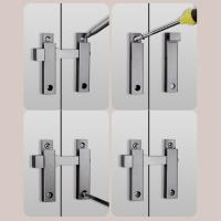 Cerradura De Aluminio Para Puerta Deslizante 180 Grados Cierre De Puerta De Valla Armario De Vino Armario De Guardarropa Cerradura De Puerta De Ventana - details 6