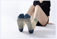 Calcetines De Moda Con Rayas Para Mujer Anti-derrapantes De Yoga Pilates Fitness Colorido Deportivo Tubo De Baile En El Suelo - details 6