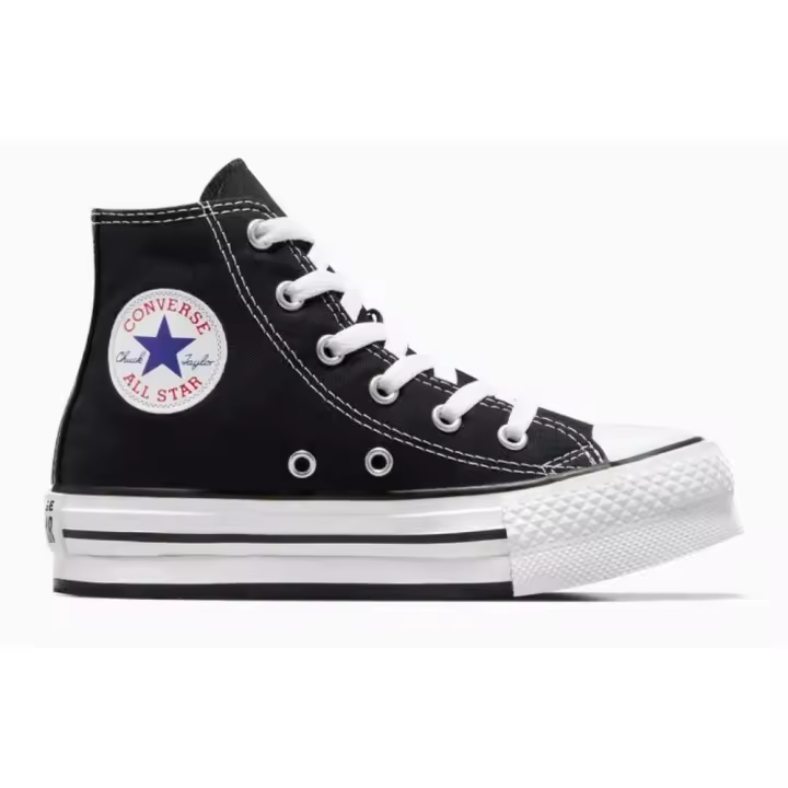 Converse chuck taylor all star lift platform bota de lona 272855c color negro - 1