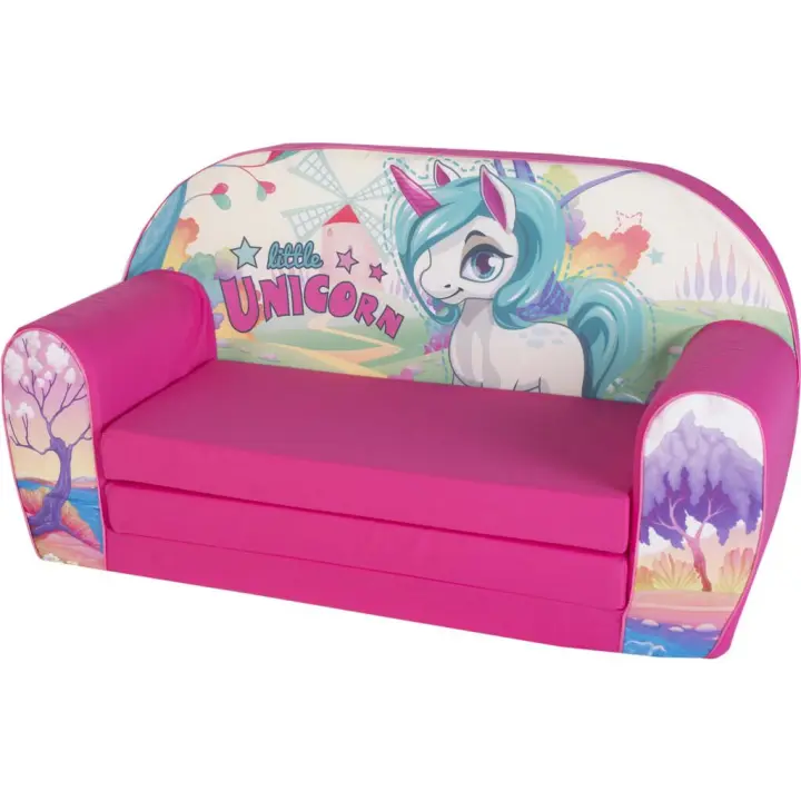 Sofá Infantil Unicornio 42x76x35 cm. Cojines y sofas PELUCHETO - 1