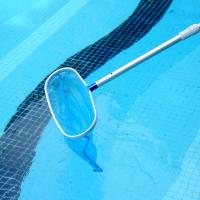 Limpieza De Piscina Con Red Herramienta De Limpieza Para Piscina Y Spa Rake De Hojas Y Suelo Mesh Palicy Origien China - details 4