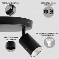 Lámpara Colgante LED Rotativa Multihead GU10 Para Techo Luz De Punto Para Sala De Estar Cocina Dormitorio Moderna Y Eficiente - details 10