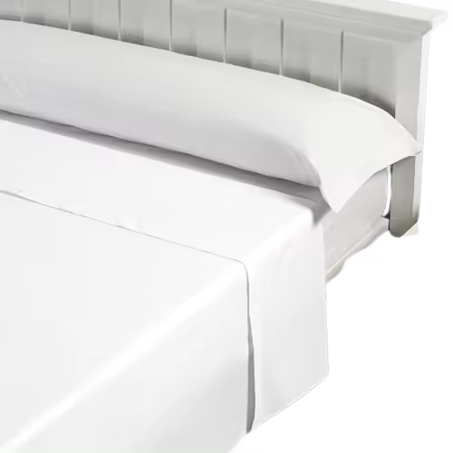 ROYAL - Funda de Almohada Blanca 1 pieza 50% Algodón 50% poliéster - 1