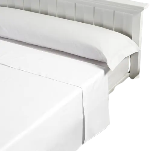 ROYAL - Funda de Almohada Blanca 1 pieza 50% Algodón 50% poliéster - 1