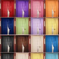 Cortinas De Tulle Sencillas Y Transparentes Para Decoración De Ventanas Estilo Moderno Para Sala De Estar Y Dormitorio Panel De Pantalla Para Ventanas - details 20