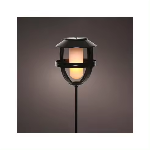 Antorcha Solar Efecto Llama y Hierro 898216 - Iluminación Exterior - 1