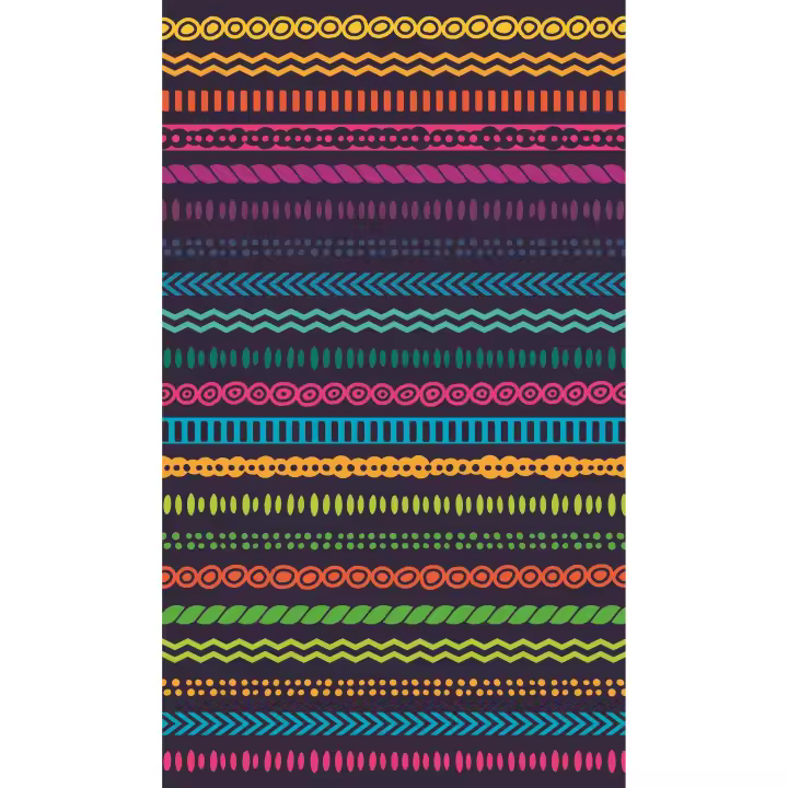 Toalla de Playa 90x165 cm Koloro Negra Stilia - 1