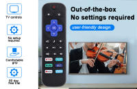 Control Remoto De Repuesto Para Roku TV Compatible Con TCL Hisense Onn Sharp Philips (No Para Stick Box O Altavoz) - details 0