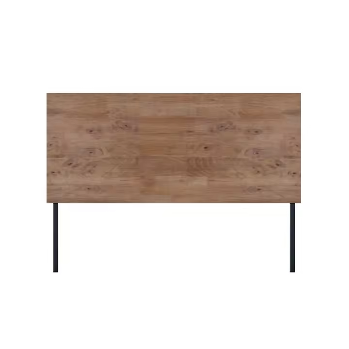 Duehome Cabecero Individual Industrial - Diseño Minimalista - Madera de Roble - 1
