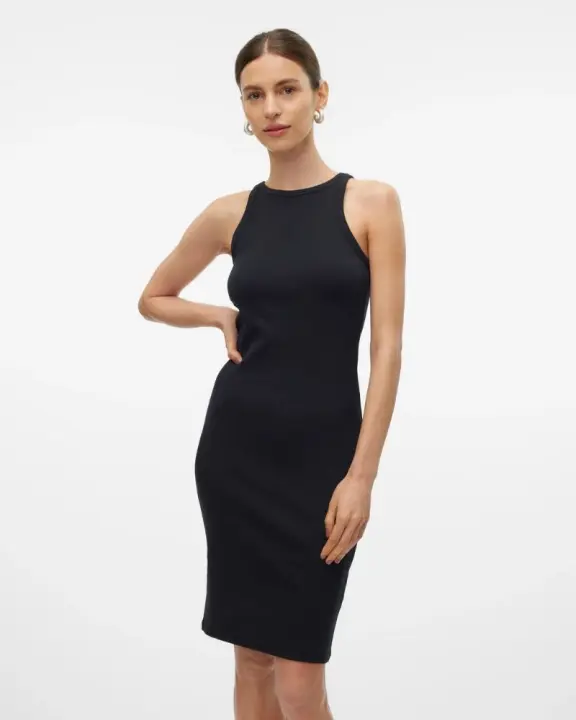 VERO MODA 10306898 CHLOE Vestidos  Top Mujer Negro - 1