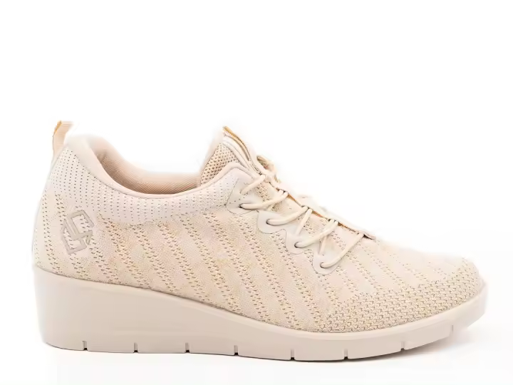 Deportivos Comodos Mujer Mysoft 25M200 Beige - 1