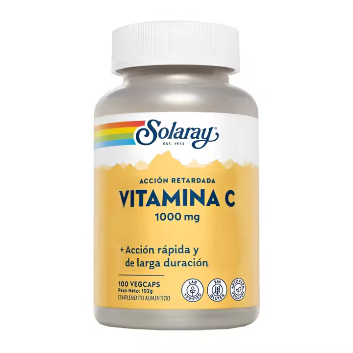 SOLARAY VITAMINA C 1000 MCG 100 COMPRIMIDOS - 1