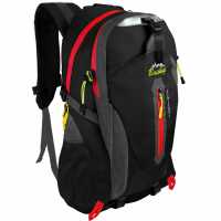 Ociodual Mochila Impermeable 30 Litros Negra GF80764 Multiples Bolsillos de Senderismo Acampada Montaña para Hombres Mujeres - details 1