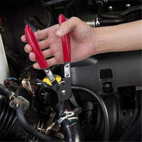 Aguja De Tubo De Garganta Recta/Curva 1Pc Para Automóvil Herramientas De Mantenimiento De Plomería Con Abrazadera De Tubo - details 11