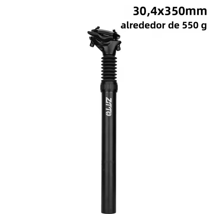 ZTTO Poste De Silla De Bicicleta Con Suspensión MTB 350mm Ajuste De 25.4/27.2/28.6/30/30.4/30.9/31.6mm Absorbedor De Choque Para Sillín - 1