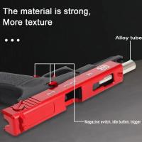 Pistola De Simulación G17 De Metal Negro Con 500 Rondas Para Juegos Al Aire Libre Regalo De Cumpleaños O Navidad Para Niños - details 3