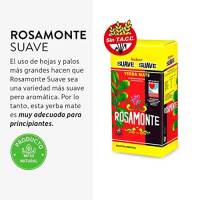 Rosamonte Suave Pack de 3 Kilos de Yerba Mate - Qumir - details 2