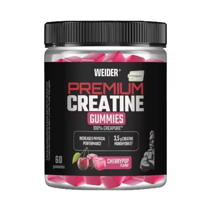 Premium Creatine 60 Gummies - Weider - Aumenta potencia - 1