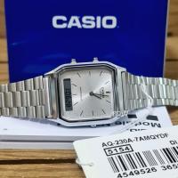 Reloj Casio VINTAGE EDGY AQ-230A-7A unisex dial analógico y digital - details 0