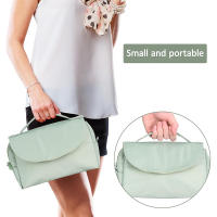 Nueva bolsa de herramientas para cosméticos de gran capacidad, bolsa de viaje para cosméticos con portabrochas independiente, bolsa de almacenamiento especial para maquilladores - details 5