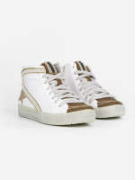 Zapatilla bota estrella mujer golden - details 1