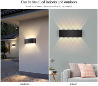 Lámpara De Pared LED Impermeable IP65 Para Exterior Iluminación Bicolor Interior Para Escaleras Jardín Luz Sconce AC110-220V Moderna - details 1