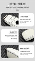 Funda De Llave Inteligente Para Coche Nueva TPU Para Mercedes Benz a C E S GLC GLE GLS CLA Clase W205 W213 W177 X167 W222 G63 AMG Maybach - details 9