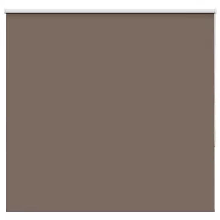 Estor Enrollable Opaco Color Café 155x130 cm Tela Ancho 151,6cm - 1