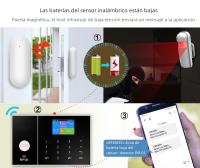 Sistema De Alarma De Seguridad Wifi Tuya YAOSHENG Con Alexa Detector De Movimiento Y Fumador Sensor De Puerta Y Ventana IP Cámara Compatible Con Alexa Y Tuya - details 16