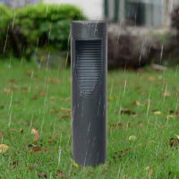 Lámpara Solar Para Jardín Control Inteligente Impermeable Decoración De Camino Luz Nocturna Para Jardín Fuente De Energía Solar ABS LED Moderno - details 2