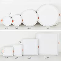 Lámpara De Pared LED Ultra Delgada Ajustable 6W 8W 15W 20W Panel De Luz Para Interior AC110V 220V Instalación Recesiva En Techo - details 2