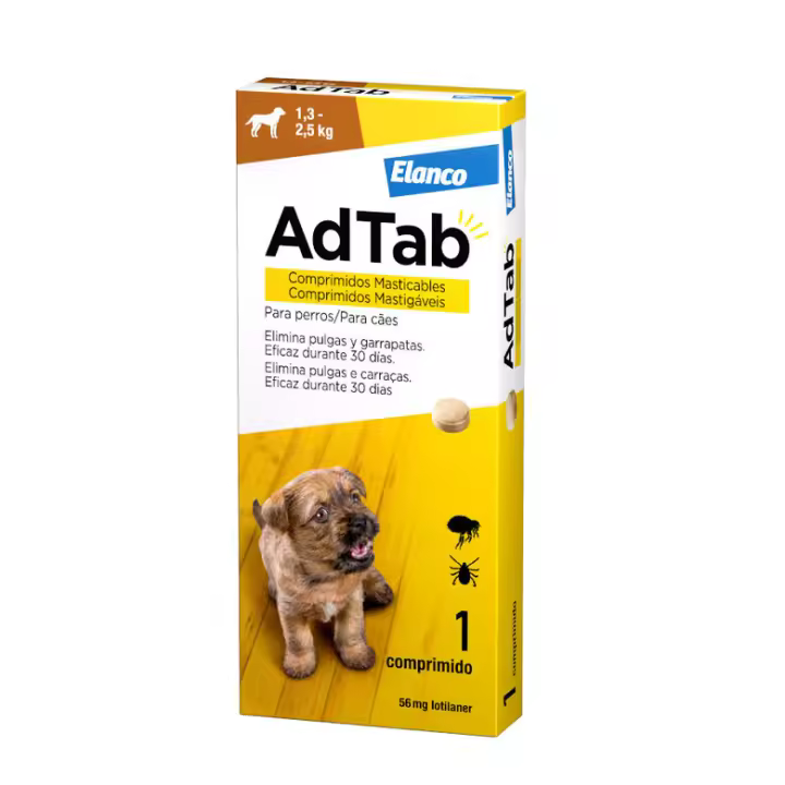 Comprimido masticable para perros pequeños hasta 2.5 kg, 1 ud - 1