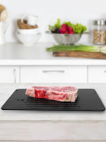 Placa De Descongelación Rápida De Aleación De Aluminio Para Alimentos Frutas Carne Herramienta De Cocina Thaw Master Rectangular - details 0