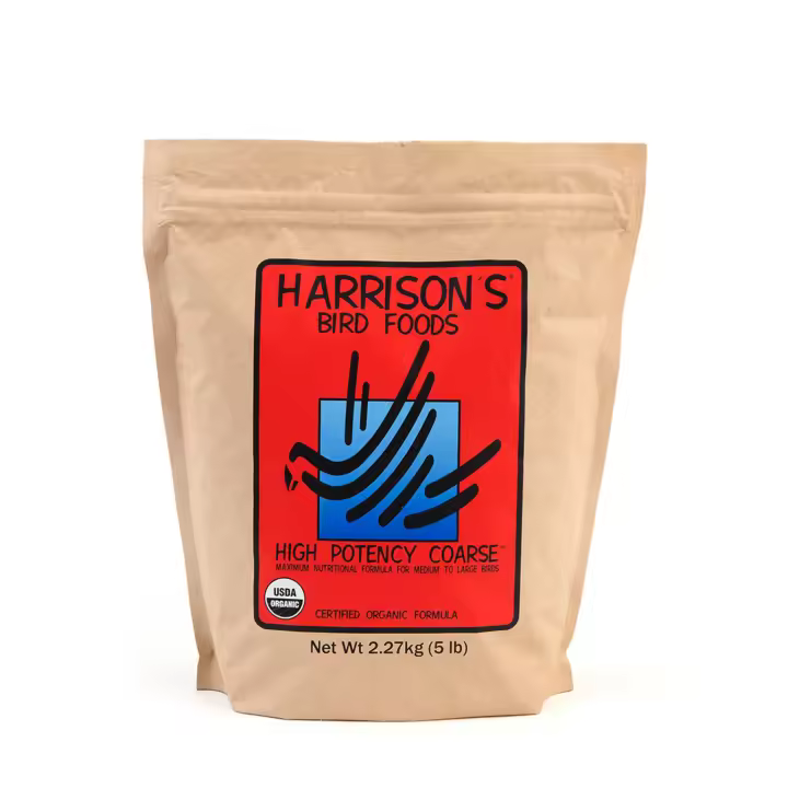 Harrison Alta Energía Grueso para Loros Medianos y Grandes - Alimentación Ecológica para Aves Grandes de la marca Harrison - 1