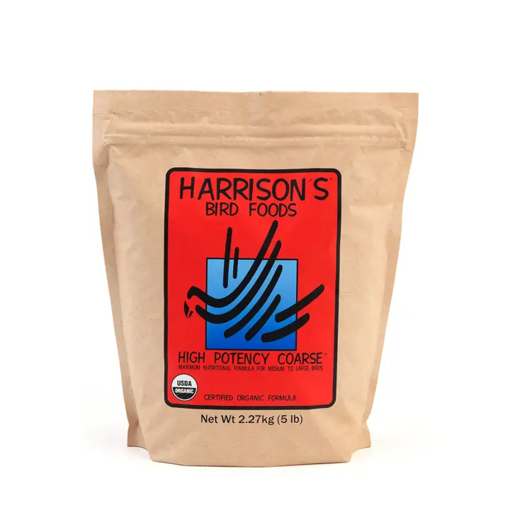 Harrison Alta Energía Grueso para Loros Medianos y Grandes - Alimentación Ecológica para Aves Grandes de la marca Harrison - 1