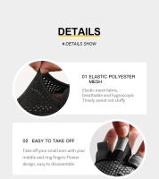 Guantes De Gimnasia Y Ciclismo Sin Dedos Antideslizantes Para Hombres Y Mujeres Con Almohadillas De Gel Accesorios De Bicicleta Y Fitness - details 9