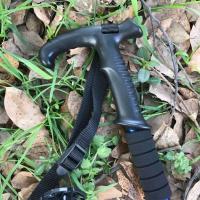 Palo De Caminar De Aluminio Para Exterior Antideslizante Plegable Para Senderismo Escalada Ultraligero Bastón De Trekking - details 1