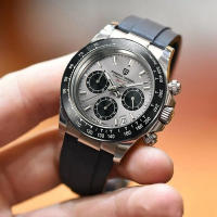 Reloj De Cuarzo PAGANI DESIGN Para Hombre Reloj De Pulsera Deportivo De Lujo Automático Con Fecha Impermeable Y Cronógrafo Dorado - details 21
