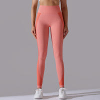Mallas de Yoga de nailon para mujer, pantalones deportivos de cintura alta, elásticos, ajustados, transpirables, para entrenamiento - details 13