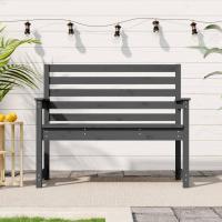 vidaXL Banco de jardín madera maciza abeto de Douglas 109x48x91,5 cm en color Douglas natural/Pino gris/Pino natural y más - details 1