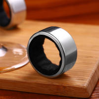 BESTONZON Anillo De Acero Inoxidable Para Botellas 4pcs Rojo Anti-Desbordamiento Y Antiparásitos Herramientas De Barra - details 1