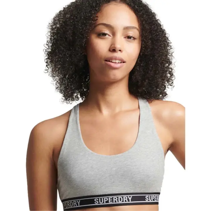 Superdry Sujetador Large Logo Crop Lette Nh Bra - 1