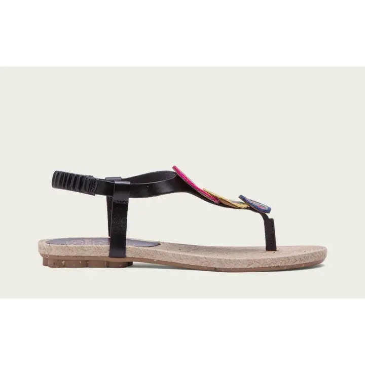 Porronet mod. 2802 - Sandalia esclava con circulos de colores - 1