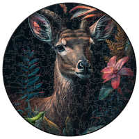 Puzzle De Madera Con Forma De Animal Tiburón Juego Educativo Para Niños Y Adultos DIY Manualidades Regalo De Ocio - details 7