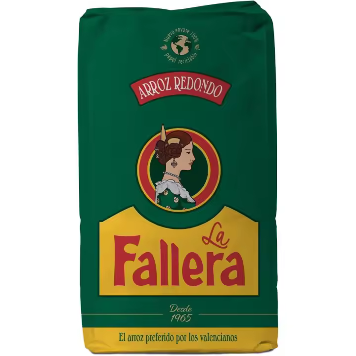 La Fallera - Arroz Redondo 1kg - Peso Neto 1kg - 1