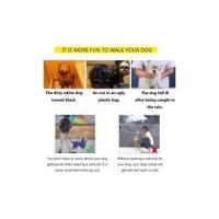 Impermeable para Perros Abrigo Impermeable con Caucha, Chubasquero Reflectante y Ajustable, Poncho de Lluvia Impermeable para Perros Pequeños medianos y Grandes - details 4