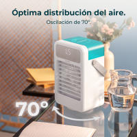 Climatizador de Sobremesa- Cecotec EnergySilence 600 DeskChill – Aire Fresco con Oscilación, 500 ml - details 1